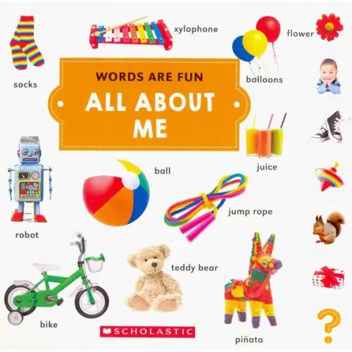 Scholastic Inc Words Are Fun: All About Me (board book)