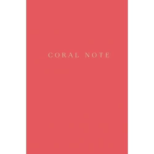 Бомбора Coral Note. Блокнот с коралловыми страницами