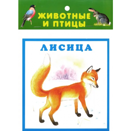Искатель Животные и птицы. 20 карточек