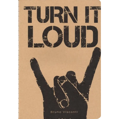 Bruno Visconti Тетрадь "Turn it loud", А5, 40 листов, клетка