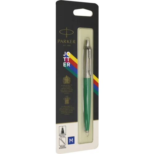 Ручка шариковая Parker "Jotter Green CT", синяя, 1,0 мм