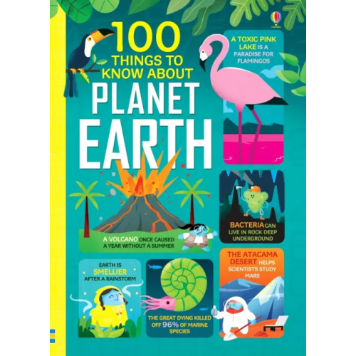 Usborne 100 Things to Know About Planet Earth James Alice, Stobbart Darran, Mumbray Tom, Martin Jerome