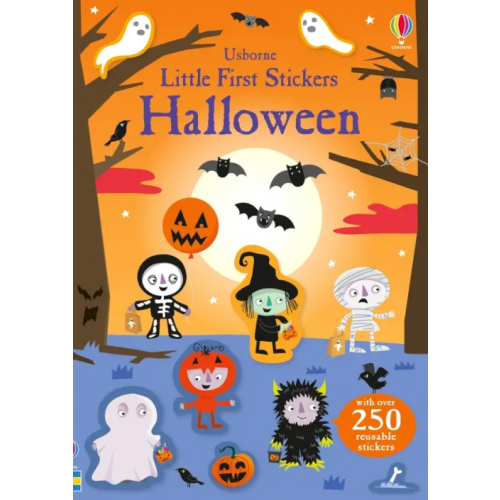 Usborne Little First Stickers Halloween Smith Sam