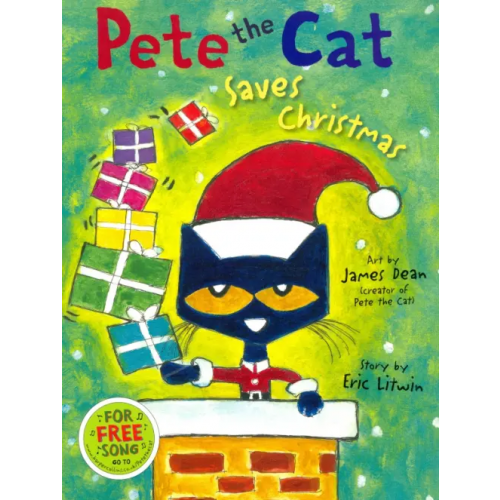 Harpercollins Pete the Cat Saves Christmas Litwin Eric