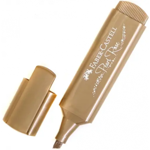 Текстовыделитель "Faber-Castell TL 46", металлик, 1-5 мм, розовый