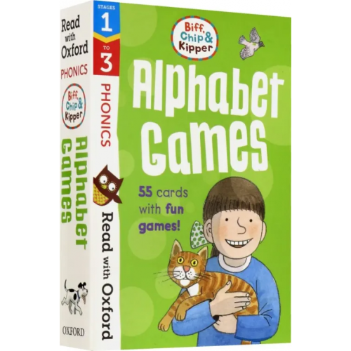 Oxford Read with Oxf: Stages 1-3. Biff, Chip and Kipper: Alphabet Games Flashcards