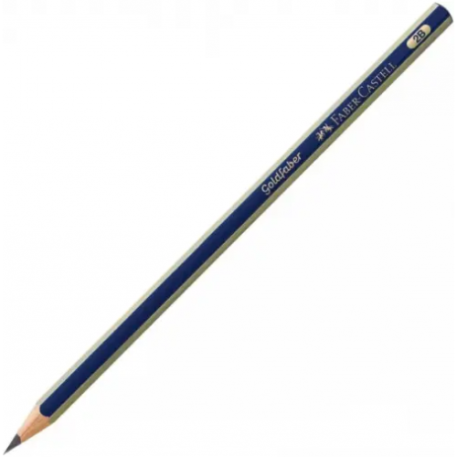 Faber-Castell Карандаш чернографитовый "Goldfaber 1221", 2B