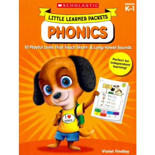 Scholastic Inc Little Learner Packets: Phonics Fassihi Tannaz