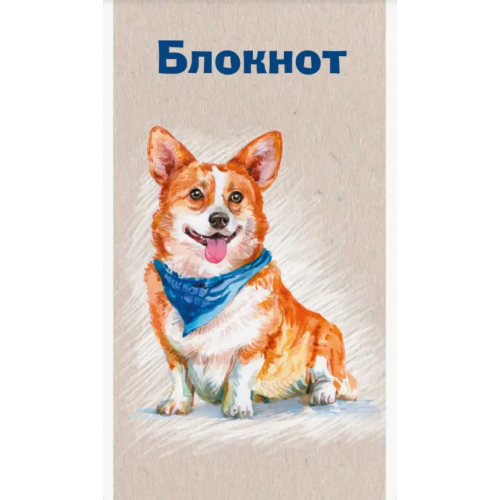 Феникс+ Блокнот. Корги, А6, 40 листов, клетка