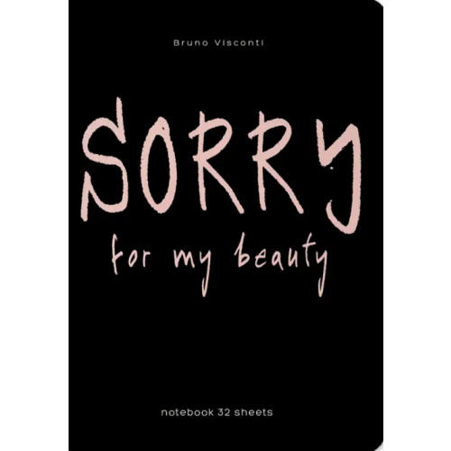 Тетрадь "Bruno Visconti. Sorry", 32 л, А6, клетка