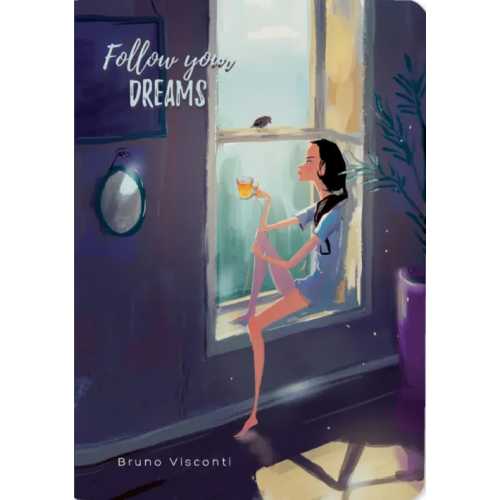 Тетрадь "Bruno Visconti. Follow your dreams", 32 л, А6, клетка