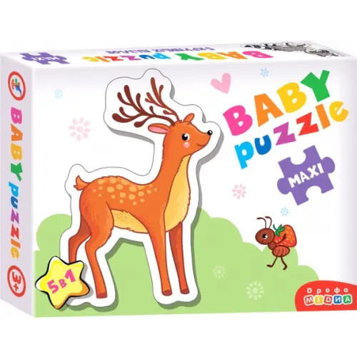 Дрофа Медиа Развивающая мозаика. Baby Puzzle. В лесу