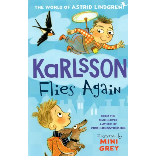 Oxford Karlsson Flies Again Линдгрен Астрид