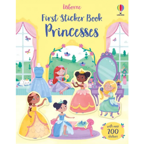 Usborne First Sticker Book Princesses Young Caroline