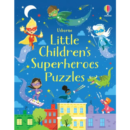 Usborne Little Children's Superheroes Puzzles Robson Kirsteen