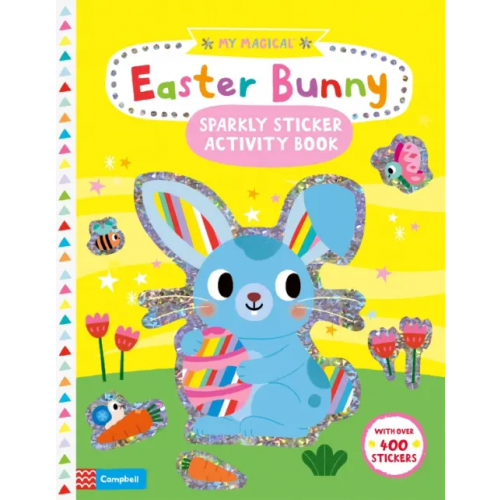 Campbell Easter Bunny. Sparkly Sticker Activity Book