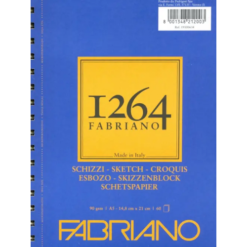 FABRIANO Альбом для графики. 1264 Sketch, 60 листов