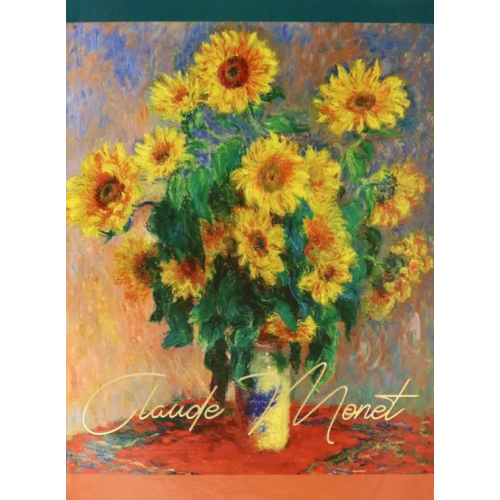 Спейс Тетрадь на кольцах "Живопись. Claude Monet", А5, 120 листов, клетка