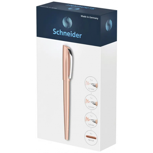 Schneider Подарочный набор Callissima. Абрикос с перьевой ручкой для каллиграфии
