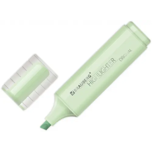 Текстовыделитель Brauberg "Original Pastel", цвет мята, линия 1-5 мм