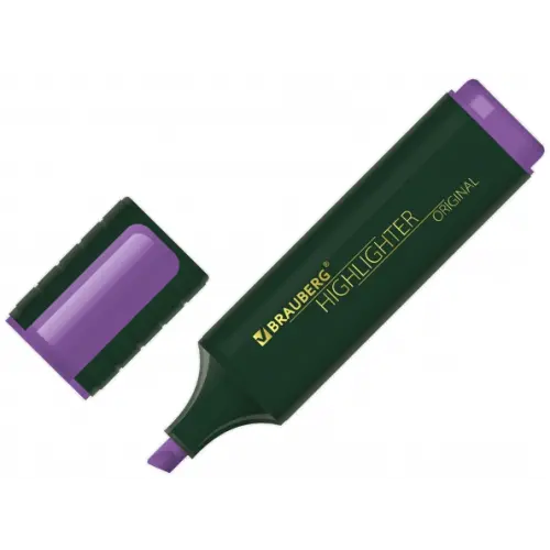 Brauberg Текстовыделитель "Original", цвет фиолетовый, линия 1-5 мм