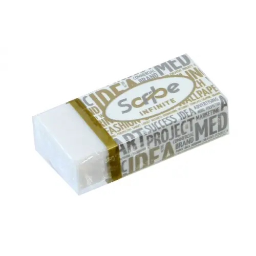 Ластик Deli Scribe Infinite, 20x10x40 мм