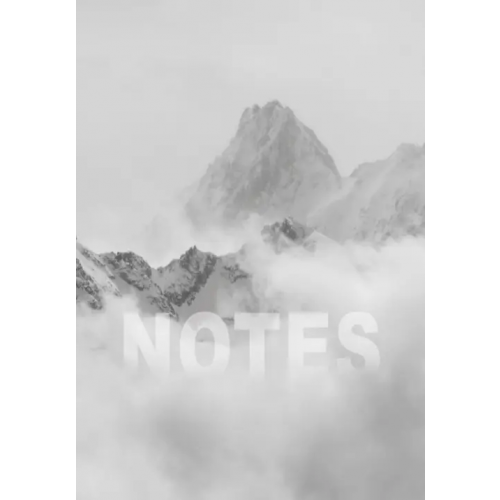 Listoff Книга для записей "In the mountains", А5, 80 листов, клетка