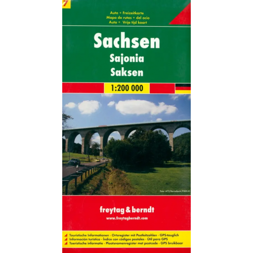 Freytag & Berndt Sachsen 1:200 000