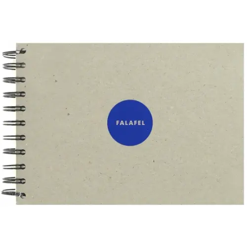Falafel Скетчбук "Grey Aquarelle", 145х122 мм, 50 листов