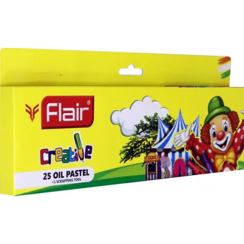 Flair Пастель масляная "Creative", 25 цветов + инструмент (FA 8011)