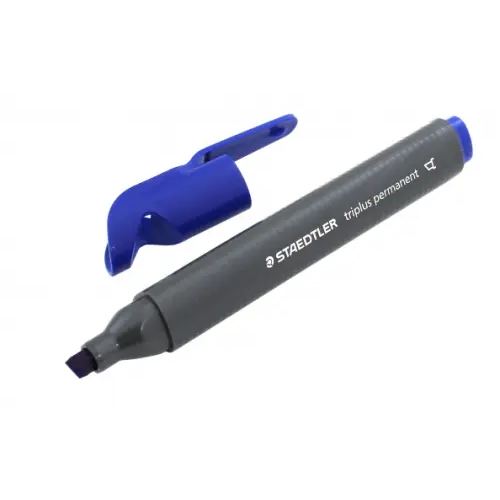 Staedtler Маркер перманентный "Triplus", в трехгранном корпусе, 3-5 мм, синий