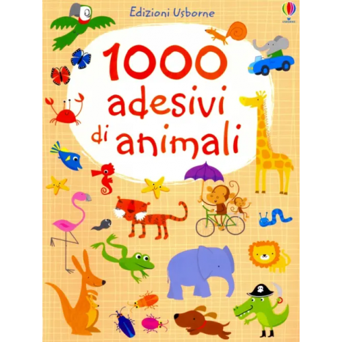 Usborne 1000 adesivi di animali Уотт Фиона