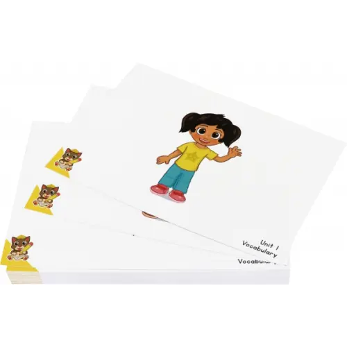 Study Cat Fun English for Schools Flashcard for Teacher 2A (60 cards)
