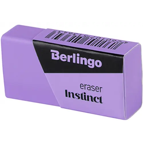 Berlingo Ластик Instinct,в ассортименте, 40x20x10 мм
