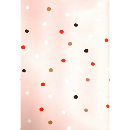 Доминанта Бумага упаковочная 70*110 см Confetti. Розовый (N2207)