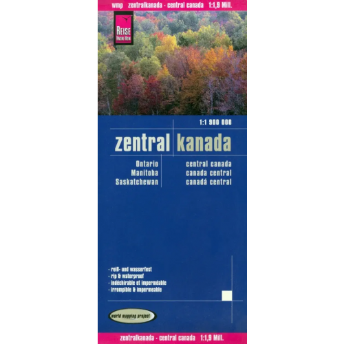 Reise Know-How Central Canada 1:1 900 000