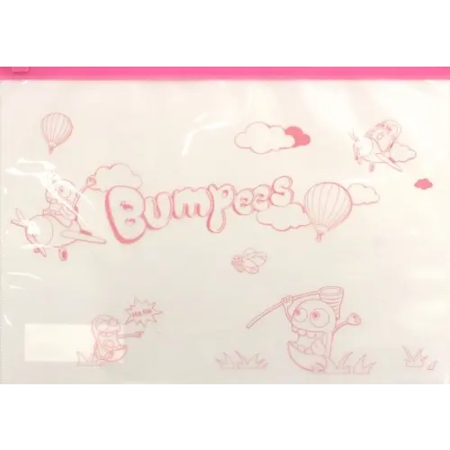 Deli Папка на молнии ZIP А4 "Bumpees" (EZ70102)