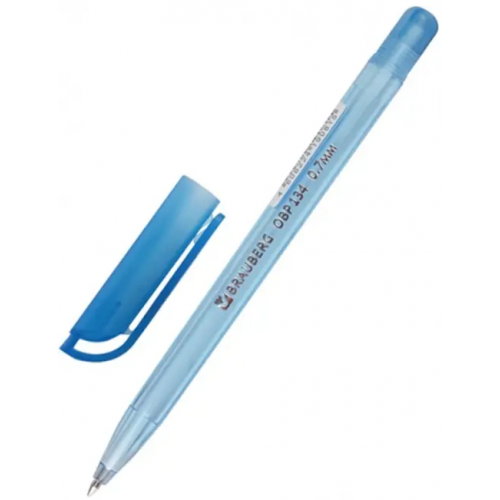 Brauberg Ручка шариковая масляная "Olive Pen Tone", синяя