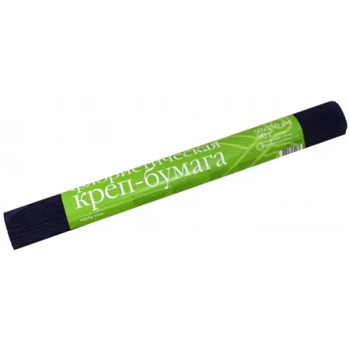 Hobby Time Бумага креповая флористическая, темно-синяя