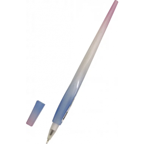 MAZARI Ручка гелевая Crystal Gel , синяя, корпус в ассортименте