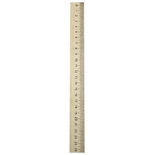 MAZARI Линейка деревянная, 25 см (ЛМП 250)