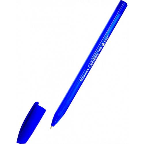 Luxor Ручка шариковая 0,7 "InkGlide 100 Icy" синяя (16702/12 Bx)