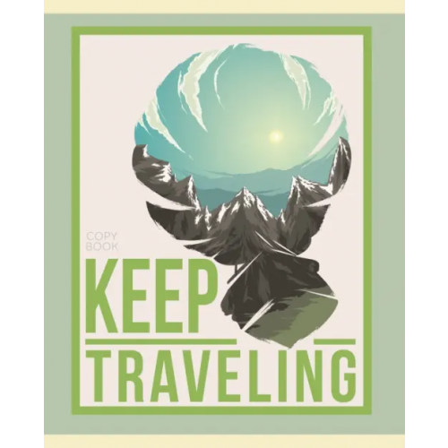 Listoff Тетрадь Traveling, А5, 96 листов, клетка