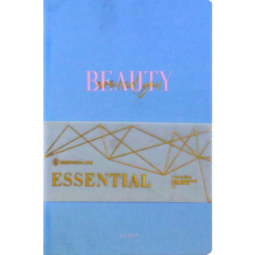 Greenwich Line Ежедневник недатированный Essential. Blue, А5, 136 листов