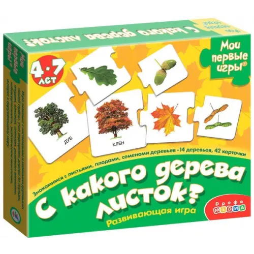 Дрофа Медиа Развивающая игра "С какого дерева листок" (2896)