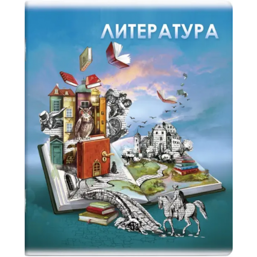 Феникс+ Тетрадь предметная. Книга знаний. Литература