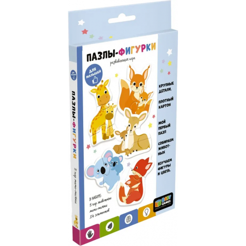 Оригами Baby Games. Пазлы-фигурки. Мама и малыш
