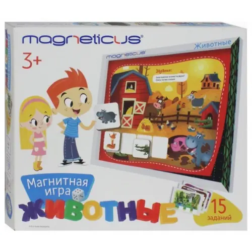 Magneticus Игровой набор "Животные" в картонной коробке
