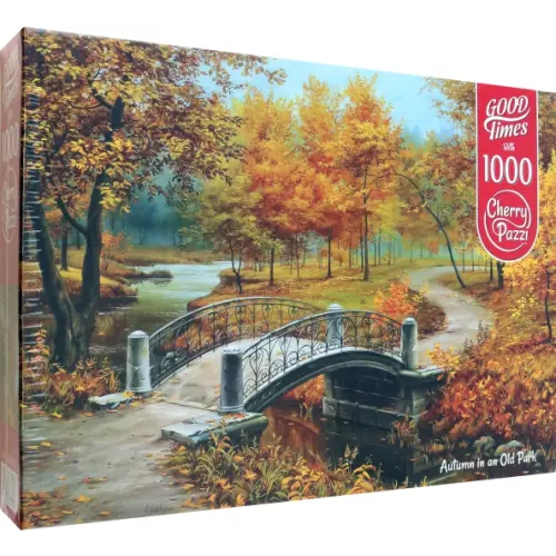 Cherry Puzzi Пазл. Осень в старом парке, 1000 элементов