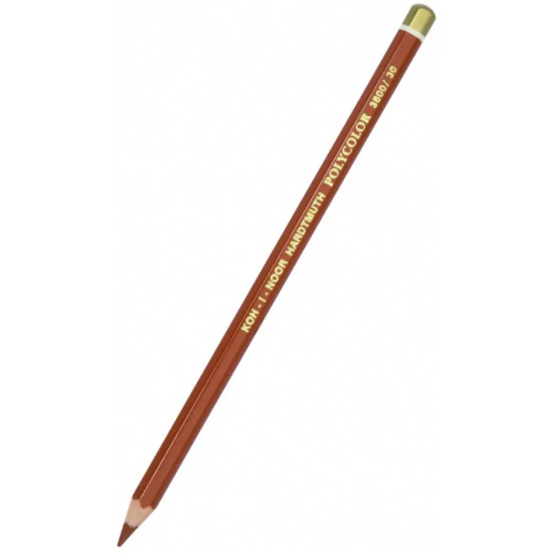 Koh-I-Noor Карандаш цветной художественный Polycolor 3800/30, красновато-коричневый